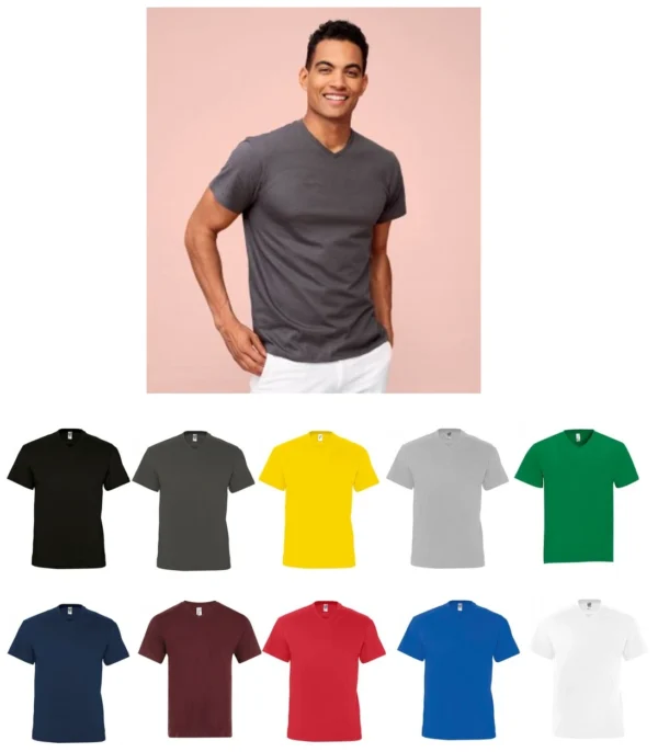 Sol's 11150 Victory Vee Neck Tee Shirt